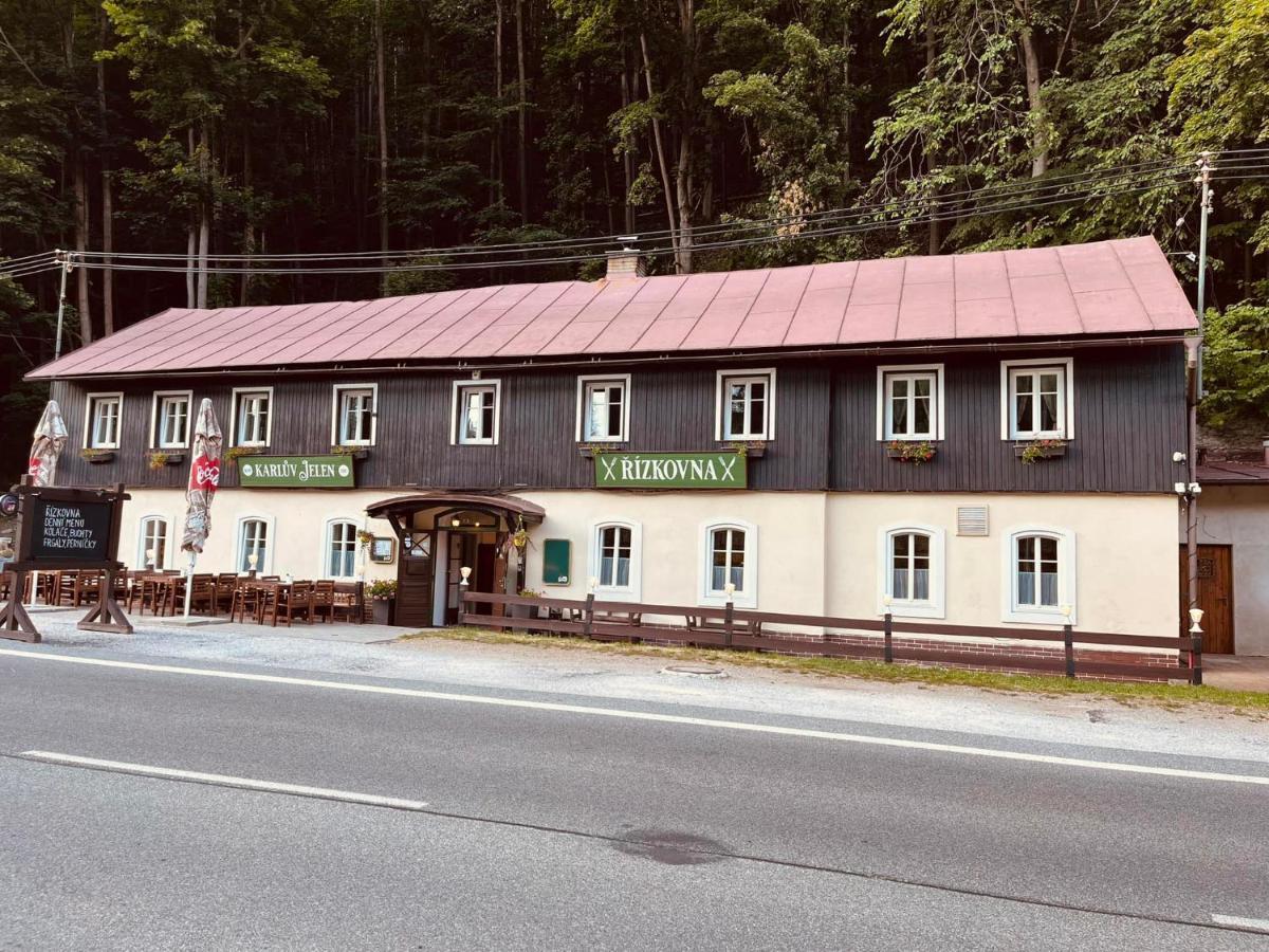Pod Svatou Annou - Penzion A Rizkovna Horní Maršov Extérieur photo